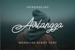 Airlangga: The Perfect Script Handwritten Font for Crafters