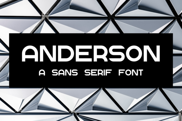 Anderson: A Versatile Sans Serif Font for Editorial Design