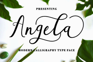Angela Script: A Perfect Font for Elegant and Feminine Branding