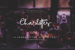 Charlottes: A Handwritten Script Font for Web Design