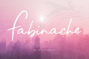 Discover Fabinache: A Handwritten Script Font for Elegant Web Design
