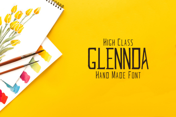 Discover Glennda Family: A Versatile Handwritten Font for Minimal Projects