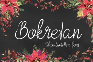 Discover the Charm of Bokretan: A Perfect Handwritten Font