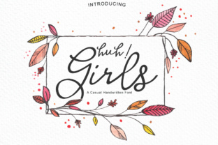 Discover the Charm of Huh Girls: A Perfect Script Handwritten Font