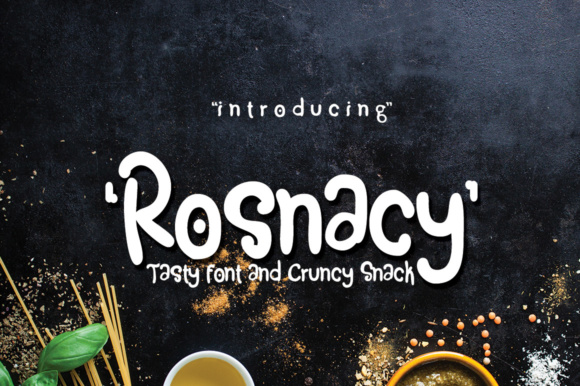 Discover the Playful Charm of Rosnacy Font