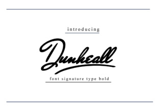 Elevate Your Brand with Dunheall: A Rounded Signature Font