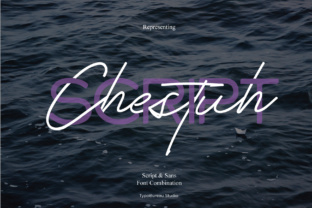 Elevate Your Editorial Design with Chestuh Duo Font
