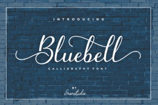 Enhance Your Brand with Bluebell: A Modern Calligraphy Font