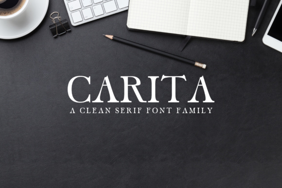 Enhance Your Brand with Carita Family: A Versatile Serif Font