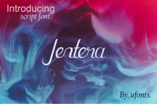 Enhance Your Brand with Jentera: A Beautiful Script Handwritten Font
