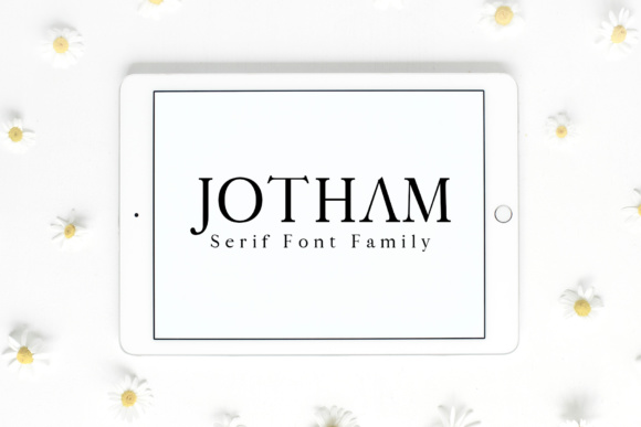 Enhance Your Brand with Jotham: A Modern Serif Typeface