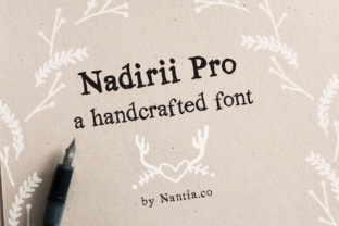 Enhance Your Brand with Nadirii: A Nostalgic Serif Font