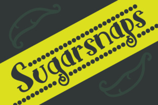 Enhance Your Brand with Sugarsnaps: A Playful Handwritten Font