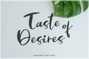 Enhance Your Campaigns with Taste of Desires Font