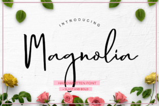 Enhance Your Craft with Magnolia Hand Font