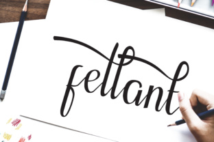 Enhance Your Web Design with Fellant Script Font