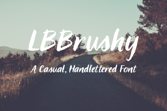 Enhance Your Web Design with LBBrushy Font