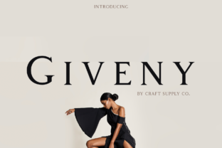 Giveny: A Classy Serif Font for Modern Design