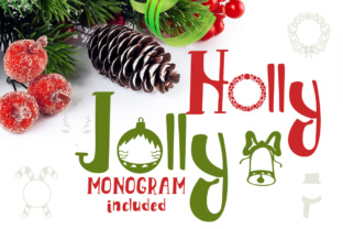 Holly Jolly: A Festive Font for Your Christmas Publications