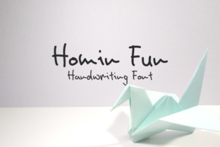 Homin Fun: A Handwritten Font for Editorial Charm