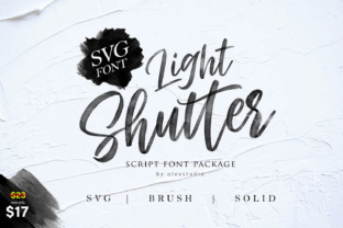 Light Shutter: A Versatile Script Handwritten Font for Business