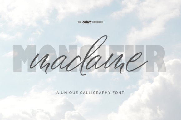 Madame: A Charming Script Handwritten Font for Business