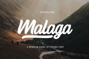 Malaga: The Perfect Script Handwritten Font for Engaging Campaigns