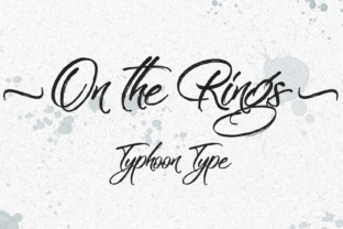 On the Rings: A Versatile Font for Creative Branding