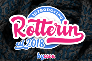 Rotterin Script: A Versatile Font for Web Design and Branding