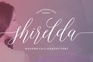 Shirelda Script: A Modern Calligraphy Font for Elegant Branding