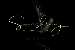 Smashing: A Handwritten Calligraphy Font for Makers