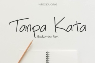 Tanpa Kata: A Classic Handwritten Font for Elegant Publishing