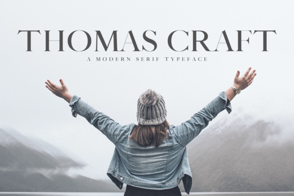 Thomas Craft: A Sophisticated Serif Font for Editorial Design