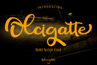 Transform Your Brand with Olcigatte: A Bold Script Font